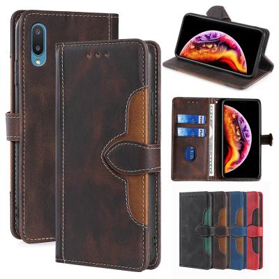 China Shockproof Phone Case For Samsung A33 5G Leather Cover, Mobile Wallet Case For Samsung A42 A41 A40 A32 A31 A30 A22 A20S A20E Phone Cover for sale