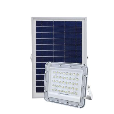 China CE Control+Time Residential Light Building SFL002 100w Solar Flood Lights For Garden Park Lawn for sale