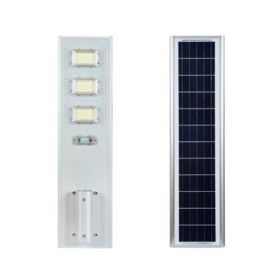 China ROAD Security Outdoor Mounting Profles Aluminum Solar Street Light All In One With Warranty for sale