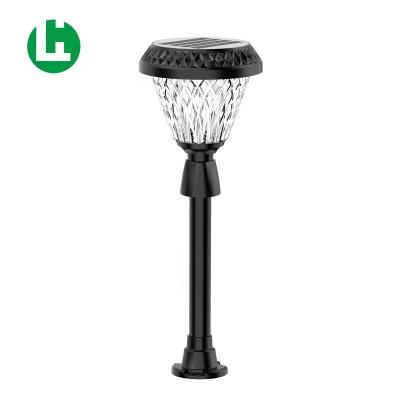 China Wholesale Professional Garden Convenient Solar Lawn Integrated Led Solar Lamp Outdoor Solar Light Garden With Flat Bottom Rod for sale