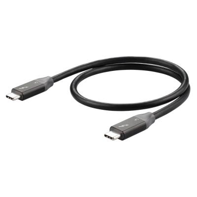 China COMPUTER Thunderbolt 3 cable male to male 40Gbps supports 100W (20V, 5A) charging, USB C compatible for sale