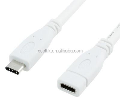 China High Quality USB 3.1 Type C Extension Cable 20CM Male COMPUTER Male To Female Type C Cable for sale