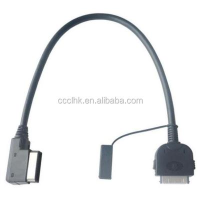 China DVD Player Adapter Cable For iPod iPhone Audi A4 A6 Q5 Q7 AMI MMI Connector for sale