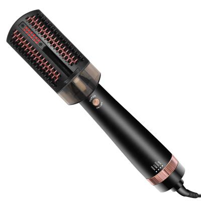 China Other New One Stage 2022 Infrared Steam Hair Straightener Professional Hot Spray Airbrush Comb Dryer for sale