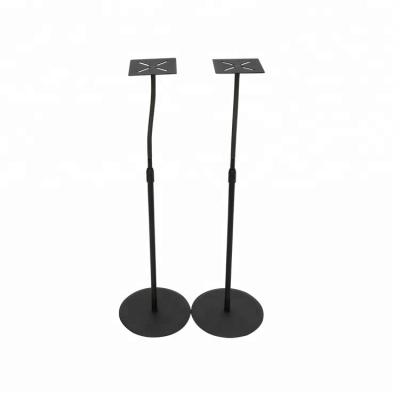 China Portable Audio Player Height Adjustable Speaker Stand Holds Speakers for sale