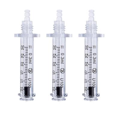 China Hyaluronic Acid Injection Gun Non-Invasive Disposable Sterile Jnjector 0.3ml Nebulizer Bulb Refilling Hyaluronic Acid Pen Replacement Lip Filler for sale