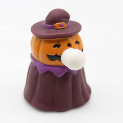 China 2022 Amazon Hit Squishy Pumpkin Witch Halloween Toys Bouncy Bubble Spit Blowing Toys Spit Bubbles Squeeze Toys for sale