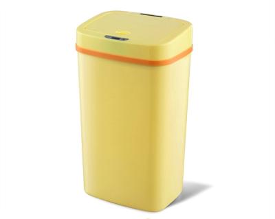 China 16 Liter Sustainable Intelligent Plastic Plastic Wholesale Hand Free Household Diaper Trash Bin for sale