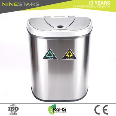 China 2016 viable double separation induction wholesale garbage bin for sale