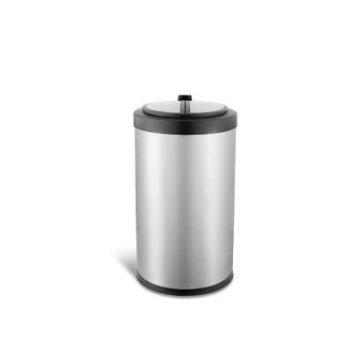 China Sustainable Wholesale Stainless Steel 12L Sensor Bin In Bin With Open Top for sale