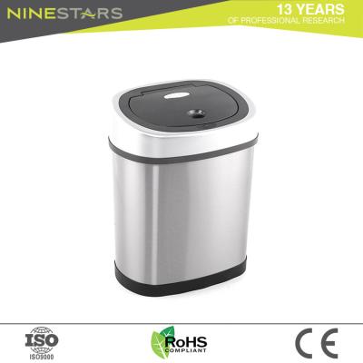 China Ninestars Viable Small Motion Sensor Canister Bin with Lid for sale