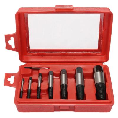 China Broken Screw Extractor Gear Out Drill Bit Guide Set Broken Bolt Solvent Damaged Screw Extractor Tools As Pictures for sale