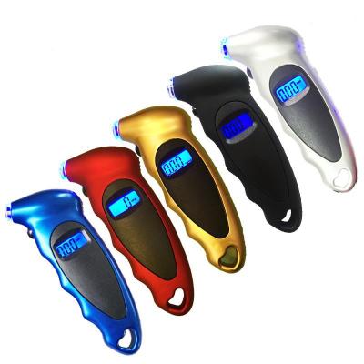 China Electronic Components + ABS Tire Pressure Gauge 0-150 PSI Digital Backlight Tire Pressure Monitoring Car Tire Pressure Gauge for sale