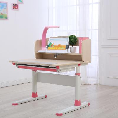 China GMYD A90 Modern Height Adjustable Wooden Child Study Desk Children Ergonomic Kids Study Table for sale