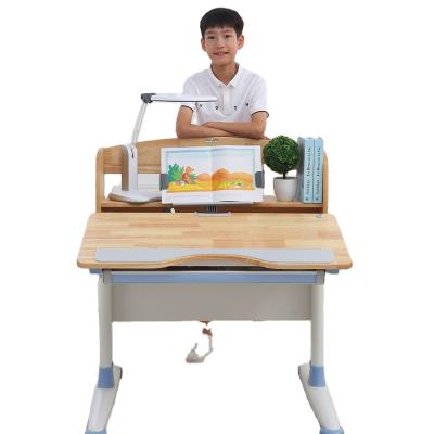 China Modern Home Use Size GMYD A90 Adjustable Listing Table Wooden For Children Kids Set Desk And Chair Study for sale