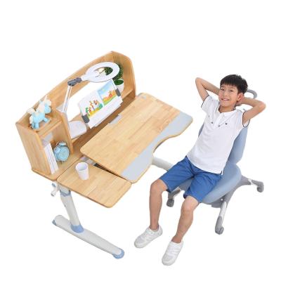 China GMYD A105 modern space-saving children's wooden study desk kids study table chair set for sale