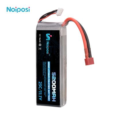 China Rechargeable rc lipo 11.1v batteries 5200mah 25c lithium polymer battery remote control toys battery for helicopter car for sale