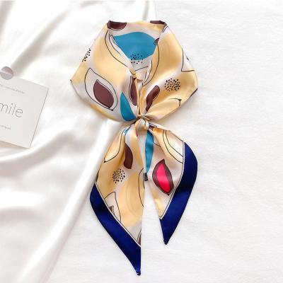 China New Fashion New Early Summer Decorative Scarf Headband Belt Silk Long Scarf For Women for sale