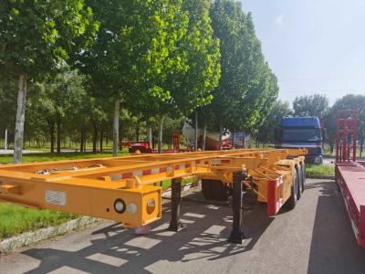 China 3 Axle 40ft Skeleton Trailer For Sale Skeletal Semi Trailer for sale