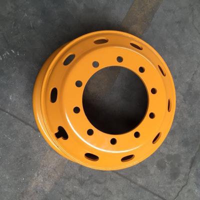 China 24.5 22.5 Steel Truck Rims 8.5-24 Trailer Wheel Rim 15x5 J 5-4.5 1200-24 Tires for sale