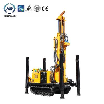 China Building material stores Hengwang HQZ180L portable core water diesel drilling rig for sale