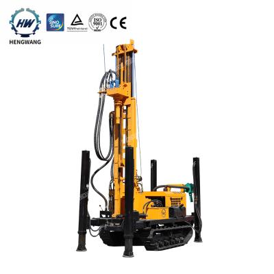 China Building Material Stores Hengwang HQZ260L Water Hole Drill Rig For Sale for sale