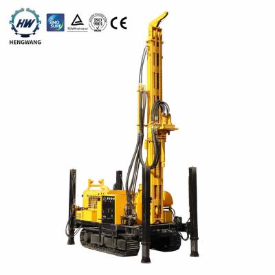 China Crawler Type Rotary Type Water Well Drilling Rig Farms China Factory Pneumatic Hammer Machine For Sale for sale