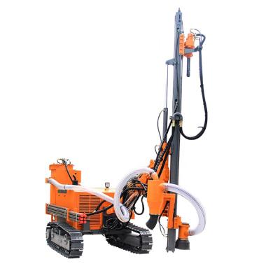 China ROCKER Mini DTH Pneumatic and Hydraulic Mechanical Portable Blasthole Drilling Rigs for Mine for sale