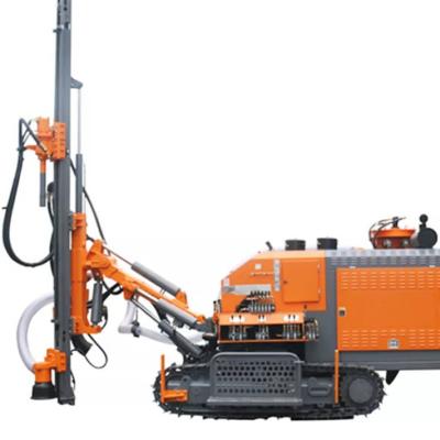 China Construction Material Shops Quarrying Small Portable Hard Rock Drilling Rig Hole Hammer DTH Drilling Rig Machine for sale