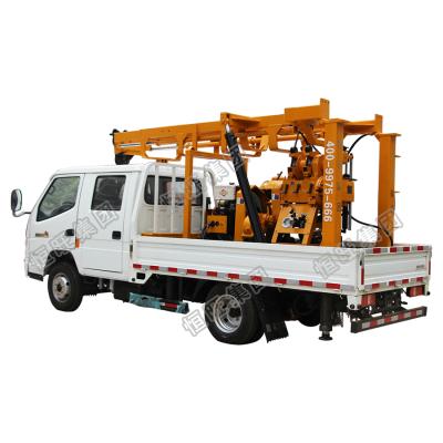 China Construction worksÂ   Truck Mounted Water Well Drilling Rig For Water for sale