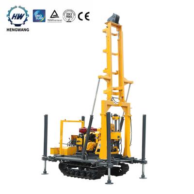 China energy & Hengwang Portable Top Hammer Crawler Mining Geotechnical Drilling Machine Portable Drill Rigs For Sale for sale