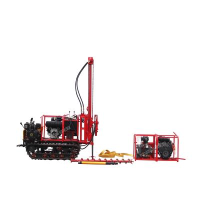 China Construction worksÂ   Small Volume Drilling Rig Crawler Drilling Rig 30m Depth For Mountain Drilling for sale