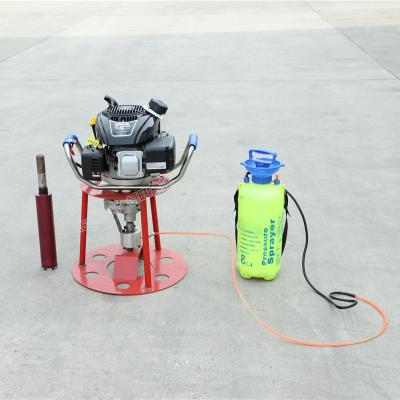 China Small Geological Backpack Diamond Core Sample Soil Drilling Rig for sale