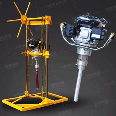 China Soil High Efficiency Hand Drill Machine Portable Drilling Rig For Core Drilling for sale