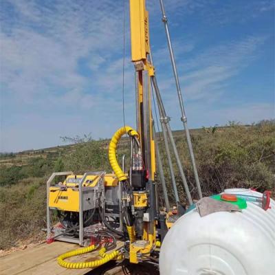 China Construction worksÂ   High Efficiency Core Rig Drilling Depth Diamond Core Drill Rig Machine 100m/200m/300m for sale