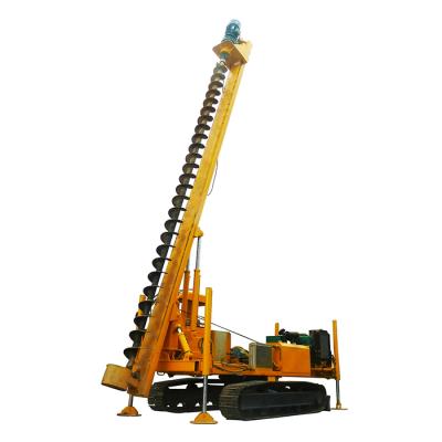 China Solar Piling 8 Meters Long Solar Ram Crawler Spiral Ground Screw for sale