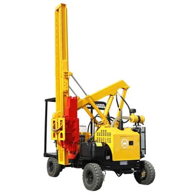 China Farms HWH380 ce certificated mini wheeled highway guardrail loading ram roadsky for highway construction for sale