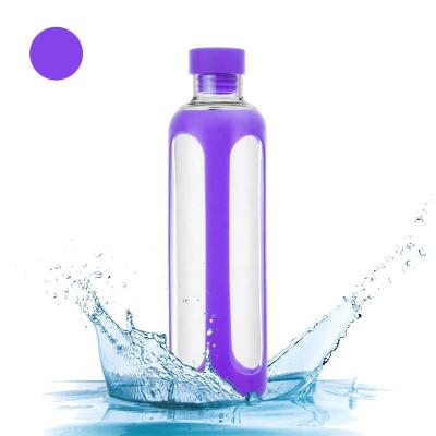 China New Berisware High Quality 0.6L Factory Directly Customize Borosilicate Glass Water Bottle With Tea Infuser Drink Bottle for sale