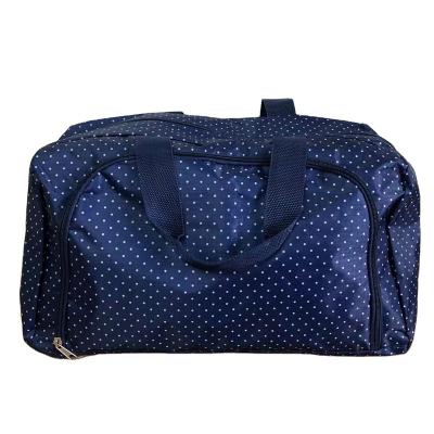 China 2021 New Vintage 45*30*27cm Vintage 45*30*27cm Fashion Design Luggage Navy Blue Luggage Weekend Travel Standing Strap Dresser for sale