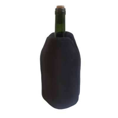 China Single Bottle Insulation Neoprene Insulated Wine Ice Pack With Customized Logo for sale