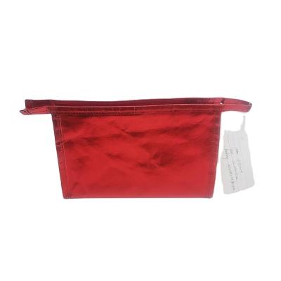 China Small Recyclable Kraft Paper Bag Red Paper Bag For Jewelry And Gift Package for sale