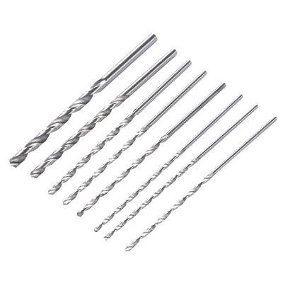 China Metal Drilling HSS Twist Drill 4-10mm 200mm Extra Long Shank High Speed ​​Steel Straight Twist Drill for sale