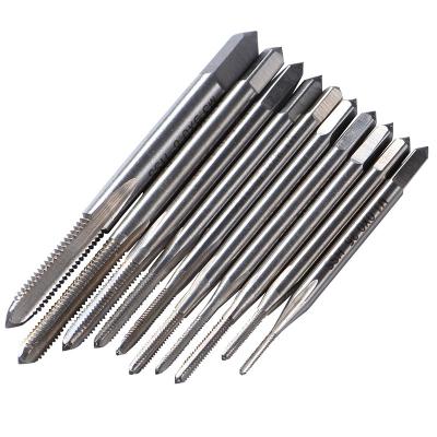 China 10pcs HSS6542 Mini M1 High Speed ​​Steel Material To M3.5 Machine Hand Tap Thread Thread Tapping Threading M1 Screw Taps for sale