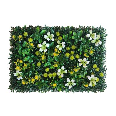 China Wholesale Durable High Quality Christmas Panels Waterproof Artificial Decor Birthday Plants Lily Snowball Wall Outdoor Plastic for sale