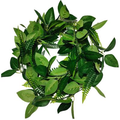 China Wholesale Price Durable Quality Plant Leafleaves Artificial Simulated Green Vine for sale