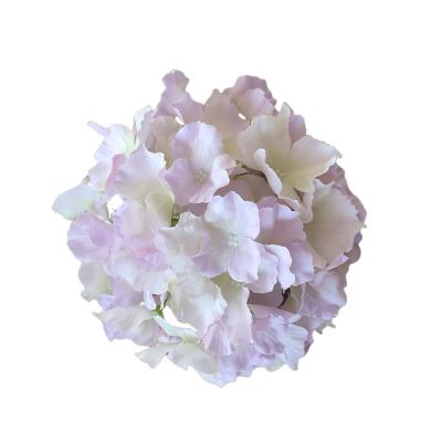 China Durable Made In China Decoration 54 Petals Multiple Colors Artificial Hydrangea Head for sale