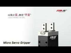 Mini Micro Servo Gripper 10 - 40N Electric High Speed For Industrial