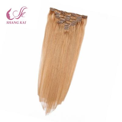 China Silky Straight Wave Straight Clip Ins Brazilian Hair Extensions Curly Hair Clip Ins for sale