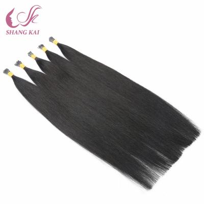 China Silky Straight Wave Curly I Tip Curly Hair Extension Hair I Afro Tips Hair for sale