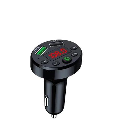 China Fast Charging Transmittwe E6 Car E6 BT Car Wireless Charger Handsfree Music Broadcast MP3 Player Transmitter FM Stereo Charger Transmittwe for sale